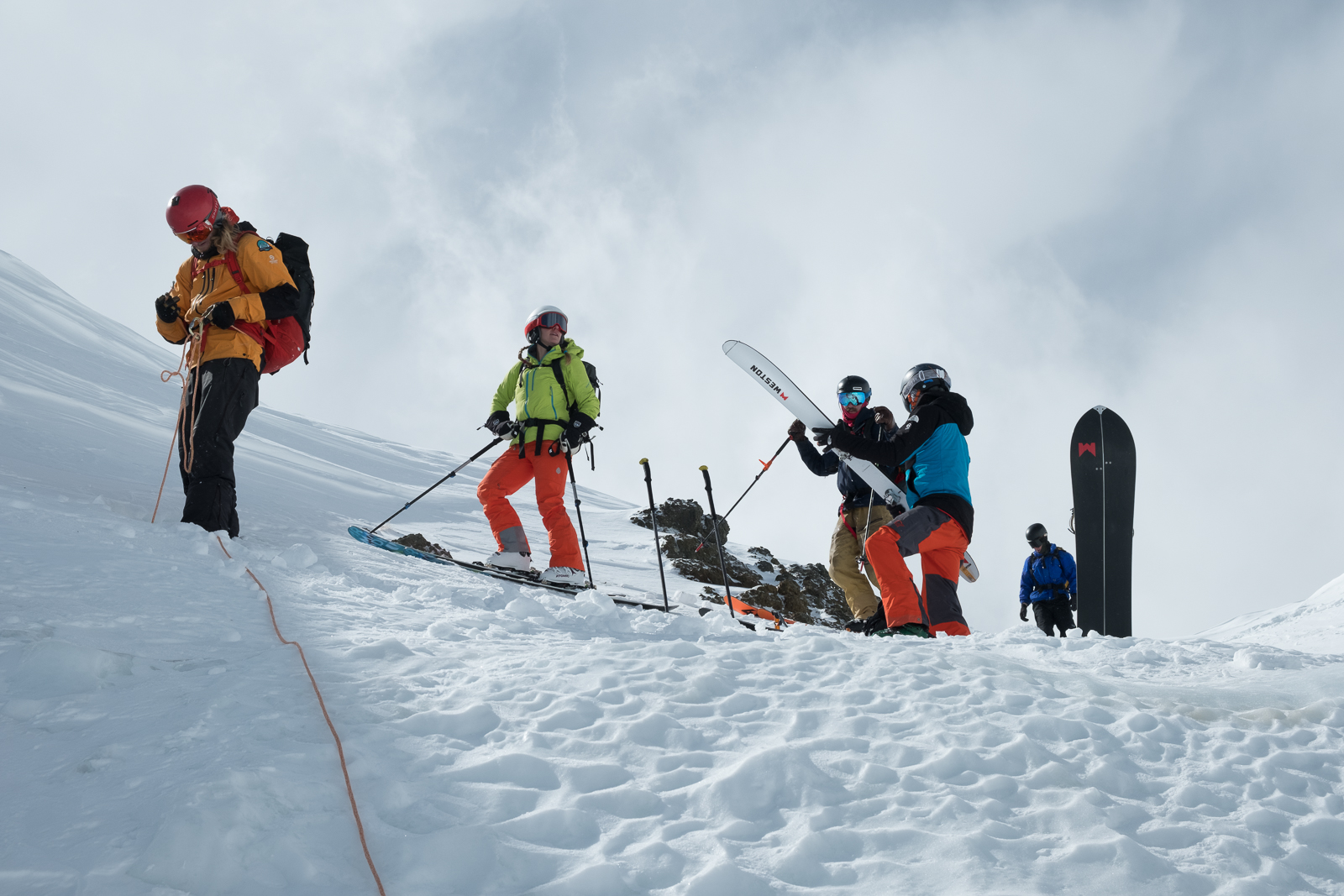 San Juan Expeditions ski mountaineering camp