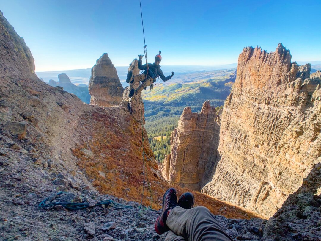 Turret Ridge Climbing