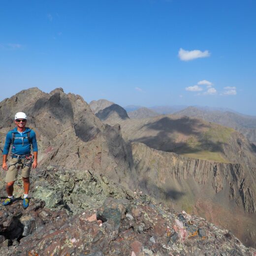 Crestone Peak from Crestone Needle Summit
