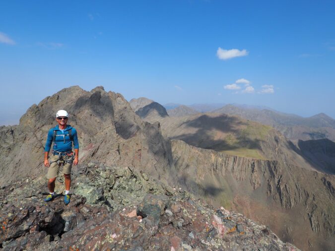 Crestone Peak from Crestone Needle Summit